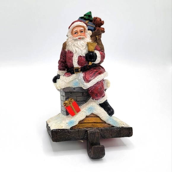 Home Accents Holiday Other - Vintage Santa Stocking Hanger